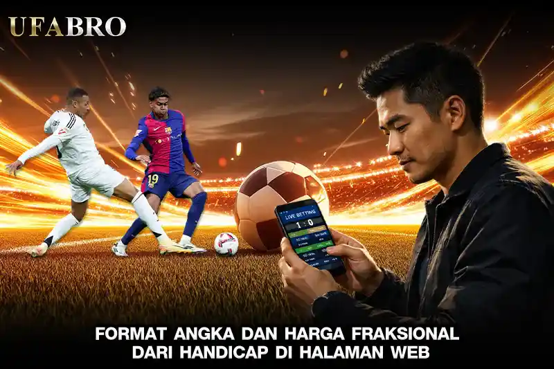 Format Angka dan Harga Fraksional dari Handicap di Halaman Web